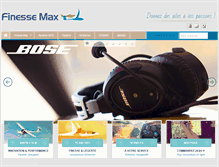 Tablet Screenshot of finesse-max.com